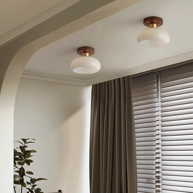 Luxury Walnut Corridor Light
