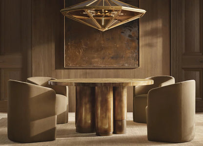 Maris Rope-Suspended Glass Chandelier