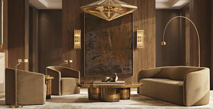 Maris Rope-Suspended Glass Chandelier