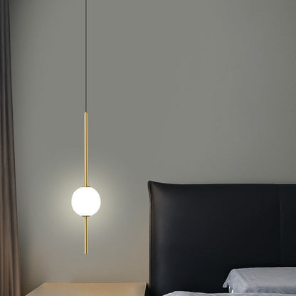 Modern Acrylic Bedside Pendant Light