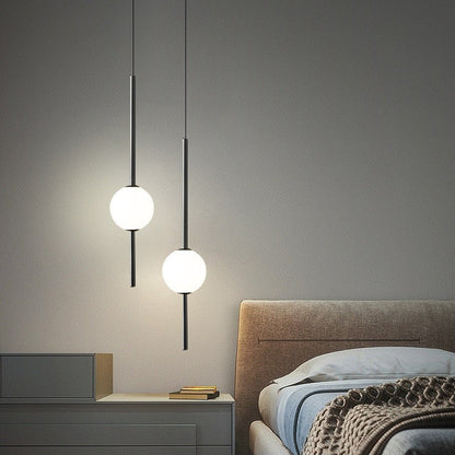 Modern Acrylic Bedside Pendant Light