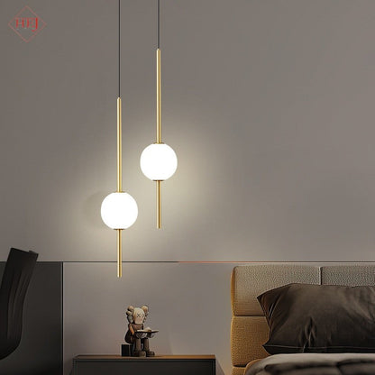 Modern Acrylic Bedside Pendant Light