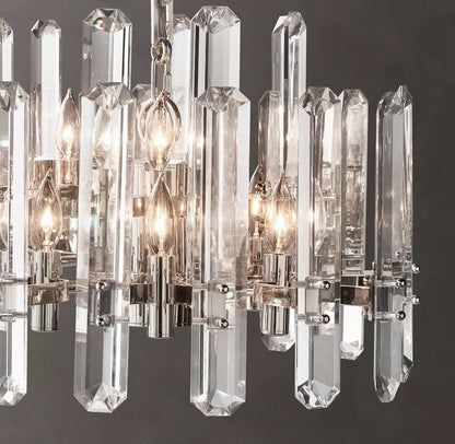 Montclair Crystal Prism Island Chandelier