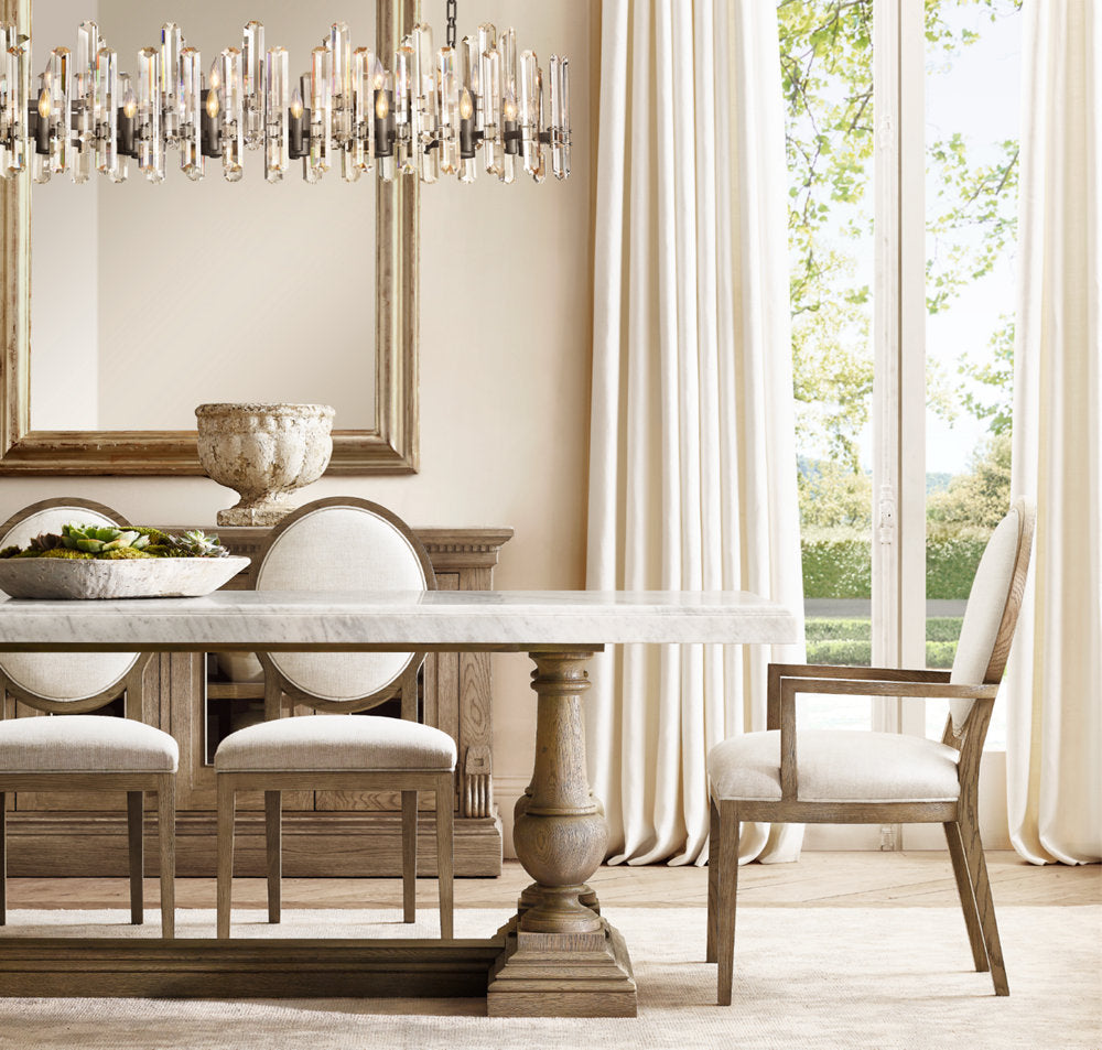 Montclair Crystal Prism Island Chandelier