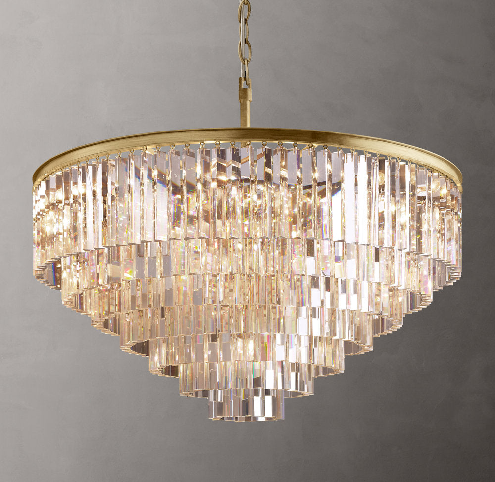 Montclair Prism Cascade Chandelier