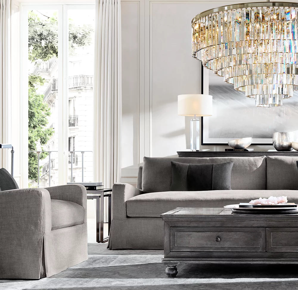 Montclair Prism Cascade Chandelier
