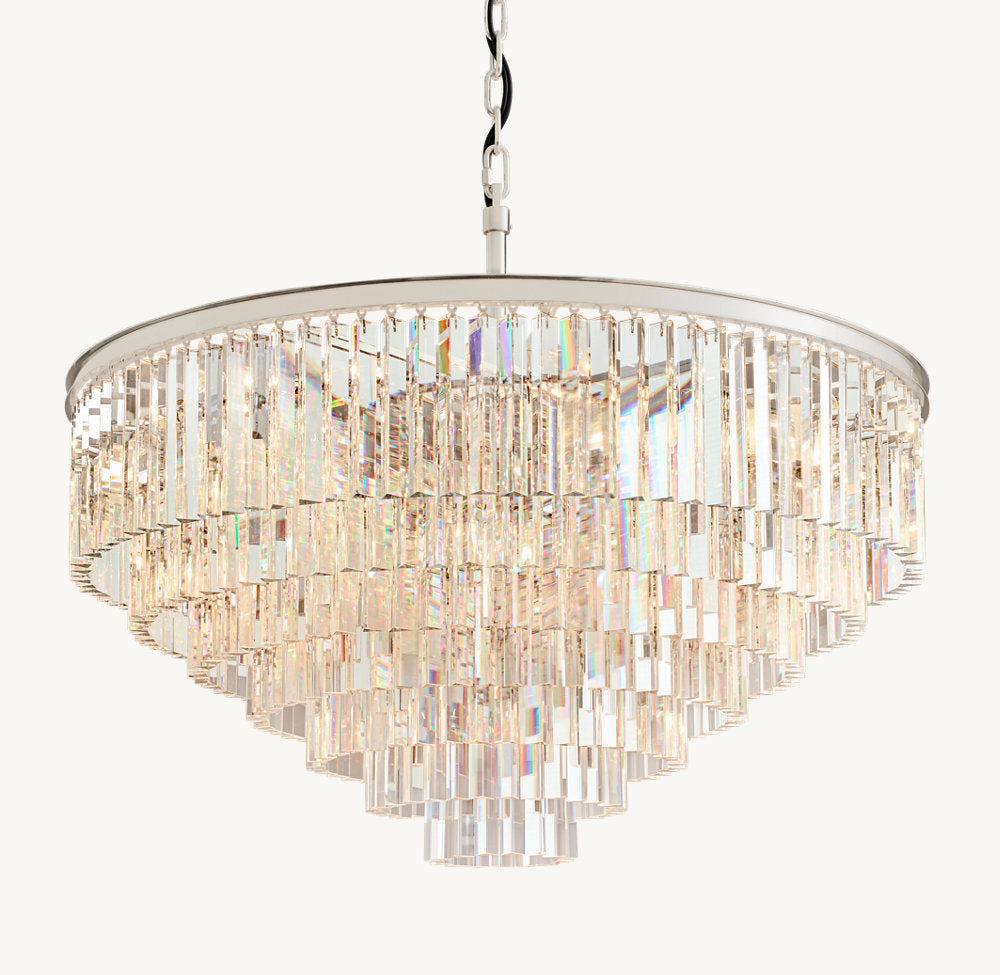 Montclair Prism Cascade Chandelier