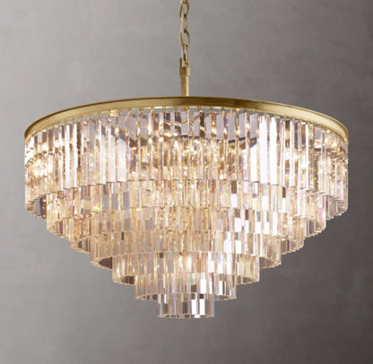 Montclair Prism Cascade Chandelier