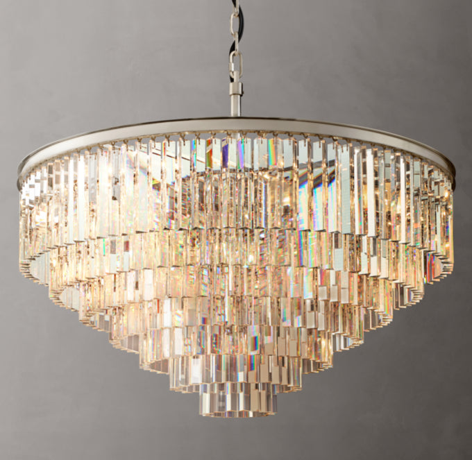 Montclair Prism Cascade Chandelier
