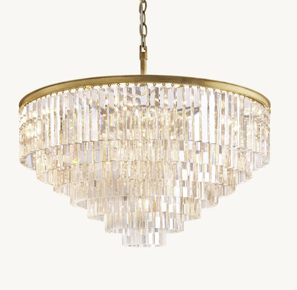 Montclair Prism Cascade Chandelier