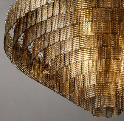 Nocturne Smoked Glass Grand Cascade Chandelier