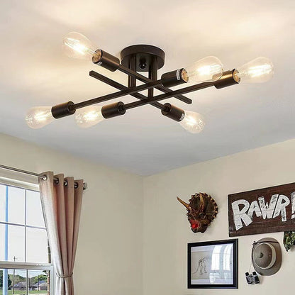 Nordic 4-Head Ceiling Lamp