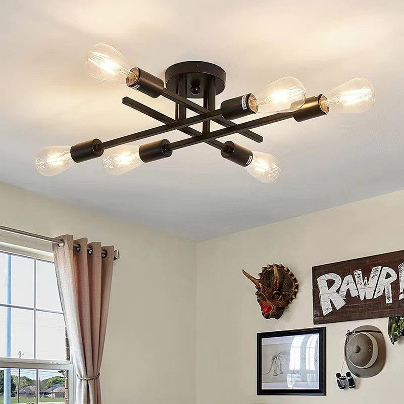 Nordic 4-Head Ceiling Lamp