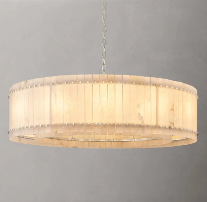 Seraphine Alabaster Halo Chandelier