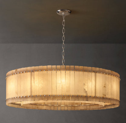 Seraphine Alabaster Halo Chandelier