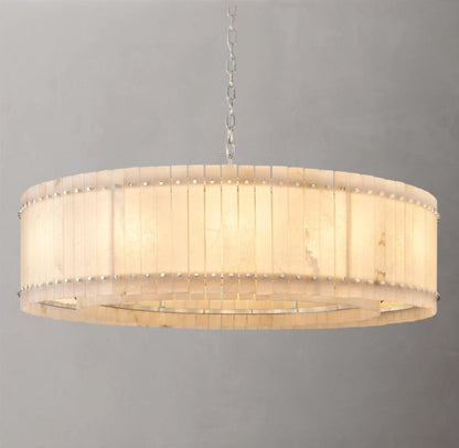 Seraphine Alabaster Halo Chandelier