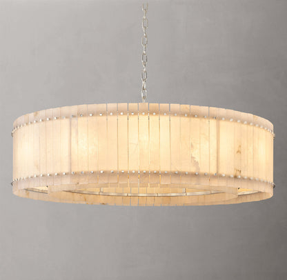 Seraphine Alabaster Halo Chandelier