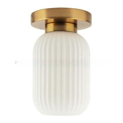 Simple Aisle Glass Ceiling Lamp