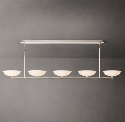Solenne Porcelain Beam Chandelier