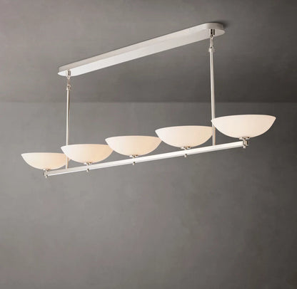 Solenne Porcelain Beam Chandelier