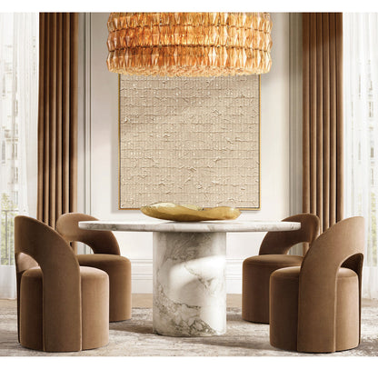 Sorella Smoked Glass Cascade Chandelier