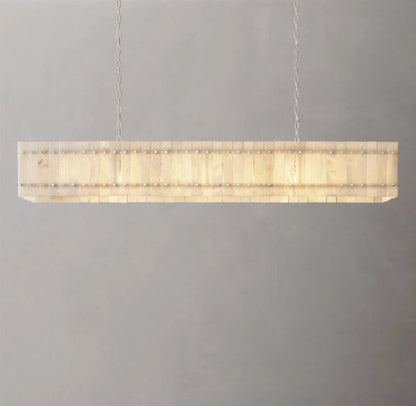 Verona Alabaster Panel Chandelier