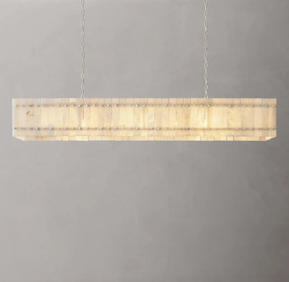 Verona Alabaster Panel Chandelier