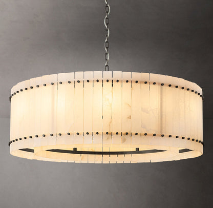 Verona Alabaster Ring Chandelier