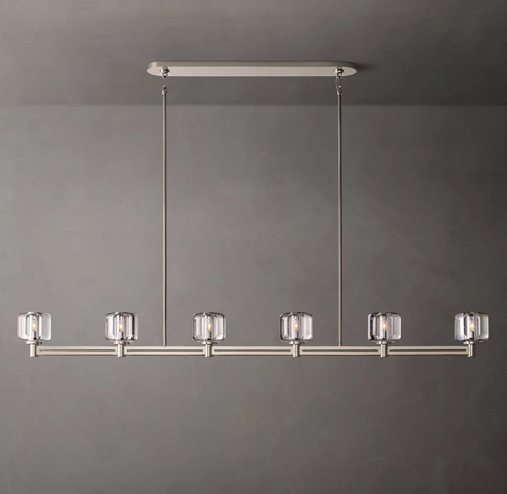 Vespera K9 Glass Beam Chandelier