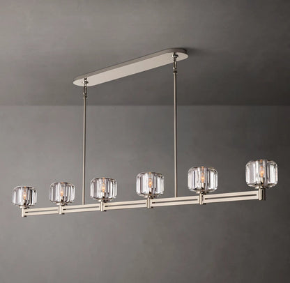 Vespera K9 Glass Beam Chandelier