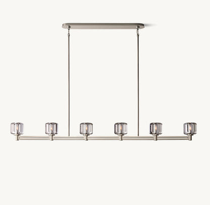 Vespera K9 Glass Beam Chandelier