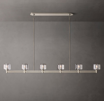 Vespera K9 Glass Beam Chandelier