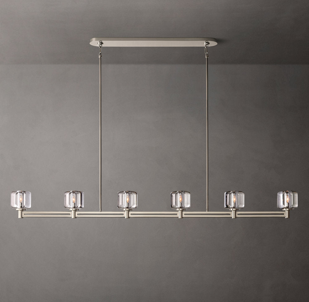 Vespera K9 Glass Beam Chandelier