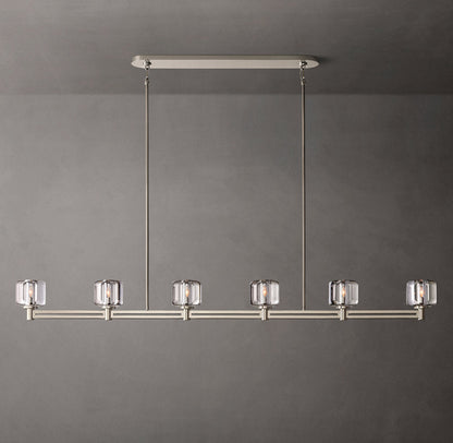 Vespera K9 Glass Beam Chandelier