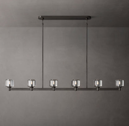 Vespera K9 Glass Beam Chandelier