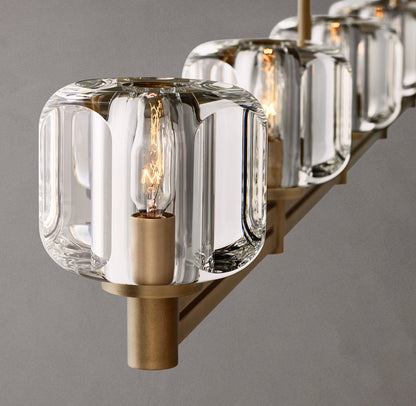 Vespera K9 Glass Beam Chandelier