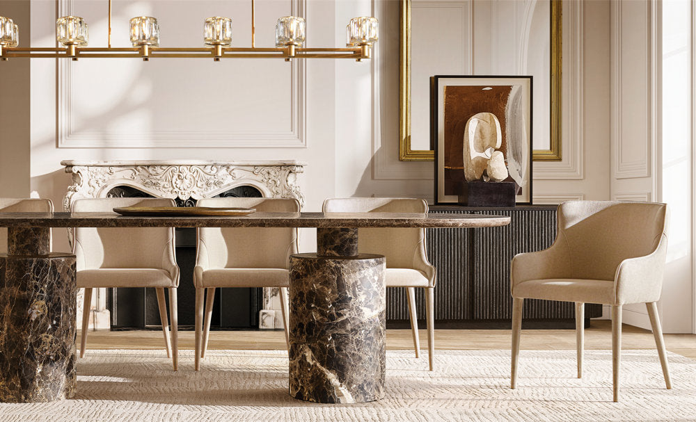 Vespera K9 Glass Beam Chandelier