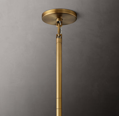Vespera Three-Tier Glass Chandelier