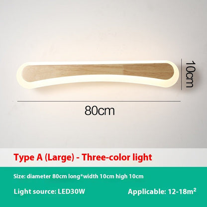 Wooden Bathroom Vanity Light
