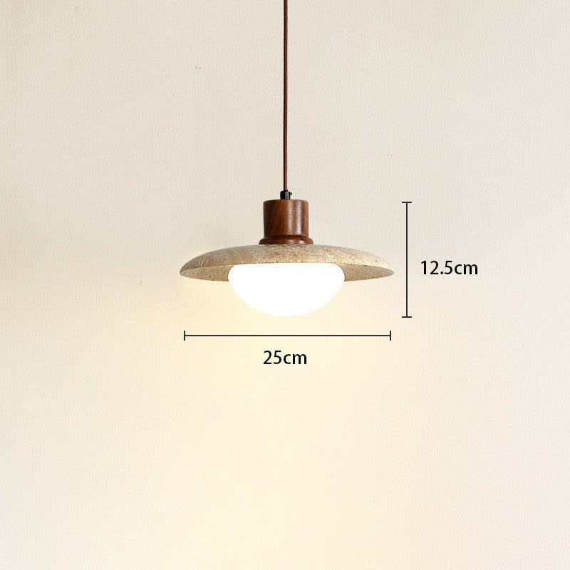 Yellow Cave Stone Pendant Light